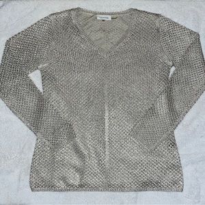 Calvin Klein V-neck sweater Sz med